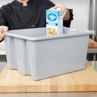 Rubbermaid® FG172100GRAY Gray Palletote Box - 1.3 cu. ft Rubbermaid® FG172100GRAY Gray Palletote Box - 1.3 cu. ft