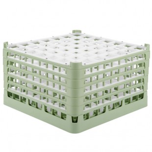 Vollrath 52735 Signature Full-Size Light Green 49-Compartment 9 15/16