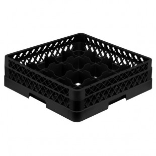 Vollrath TR8A Traex® Full-Size Black 16-Compartment 4 13/16 Vollrath TR8A Traex® Full-Size Black 16-Compartment 4 13/16