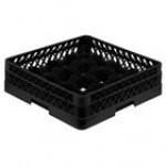 Vollrath TR8A Traex® Full-Size Black 16-Compartment 4 13/16