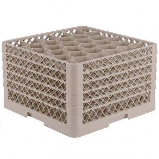 Vollrath TR12HHHHH Traex® Rack Max Full-Size Beige 30-Compartment 11 7/8