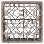 Vollrath TR12HHHHH Traex® Rack Max Full-Size Beige 30-Compartment 11 7/8