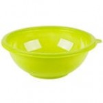 Fineline 5080-CL Super Bowl 80 oz. Clear PET Plastic Bowl - 25/Case