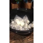 Fineline 5080-CL Super Bowl 80 oz. Clear PET Plastic Bowl - 25/Case