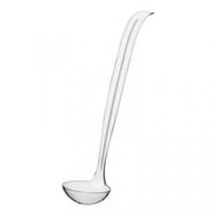Fineline Platter Pleasers 3306-CL 2 oz. Clear Polystyrene Disposable Ladle - 48/Case