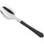 Choice Beige Heavy Weight Polystyrene Plastic Soup Spoon - 100/Pack