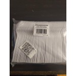 Choice Beige Heavy Weight Polystyrene Plastic Soup Spoon - 100/Pack