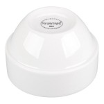 Libbey Slenda 8 oz. Royal Rideau White Stacking Porcelain Bouillon - Sample