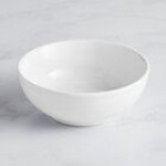 Acopa Capri 19 oz. Mango Orange Stoneware Bistro Bowl - Sample