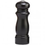 Chef Specialties 06355 Professional Series Customizable Salem Ebony Finish Salt / Pepper Shaker - 6 Chef Specialties 06355 Professional Series Customizable Salem Ebony Finish Salt / Pepper Shaker - 6