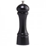 Chef Specialties 06355 Professional Series Customizable Salem Ebony Finish Salt / Pepper Shaker - 6 Chef Specialties 06355 Professional Series Customizable Salem Ebony Finish Salt / Pepper Shaker - 6