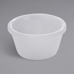 American Metalcraft BSKB96 Black Oblong Wire Basket with Ramekin Holders - 9