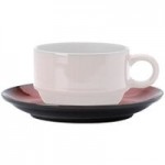 Luzerne Rustic by Oneida 1880 Hospitality L6753074940 2 oz. Crimson Porcelain Square / Triangular Dish - 72/Case