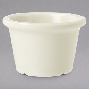 GET S-610-IV 1.5 oz. Ivory Smooth Melamine Ramekin - 48/Case GET S-610-IV 1.5 oz. Ivory Smooth Melamine Ramekin - 48/Case