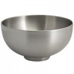 Front of the House Harmony 2.5 oz. Matte Black Brushed Stainless Steel Round Double Wall Ramekin - 12/Case Front of the House Harmony 2.5 oz. Matte Black Brushed Stainless Steel Round Double Wall Ramekin - 12/Case