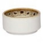 Ariane Jaguar 2.38 oz. Brown and Cream Round Porcelain Ramekin - 12/Case Ariane Jaguar 2.38 oz. Brown and Cream Round Porcelain Ramekin - 12/Case
