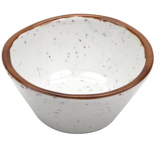 GET B-3-RM Rustic Mill 3 oz. Glazed Irregular Melamine Ramekin - 72/Case