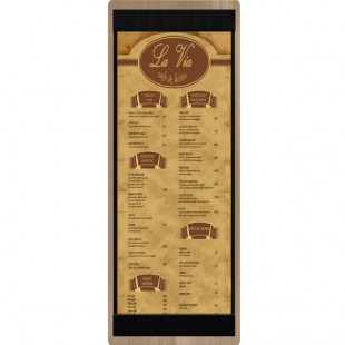 Menu Solutions WDSTR-BD Weathered Walnut 4 1/4