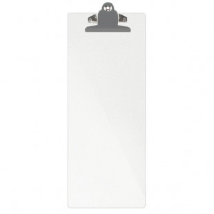 Menu Solutions ACRCLP-BA Clear Frosted 4 1/4 Menu Solutions ACRCLP-BA Clear Frosted 4 1/4