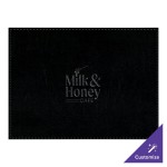 H. Risch, Inc. PLACEMATDX-LTHBLACK Tuxedo Leather 16 H. Risch, Inc. PLACEMATDX-LTHBLACK Tuxedo Leather 16
