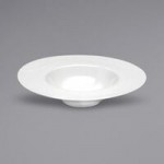 Oneida Tundra by 1880 Hospitality F1400000736 58 oz. Warm White China Serving Bowl - 12/Case