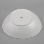 G.E.T. Enterprises FRS44WW Bugambilia 3.7 Qt. Classic Textured Finish White Resin-Coated Aluminum Sphere Bowl G.E.T. Enterprises FRS44WW Bugambilia 3.7 Qt. Classic Textured Finish White Resin-Coated Aluminum Sphere Bowl
