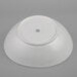 G.E.T. Enterprises FRS44WW Bugambilia 3.7 Qt. Classic Textured Finish White Resin-Coated Aluminum Sphere Bowl G.E.T. Enterprises FRS44WW Bugambilia 3.7 Qt. Classic Textured Finish White Resin-Coated Aluminum Sphere Bowl