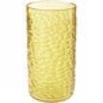GET 3316-Y Waikiki 16 oz. Yellow Customizable SAN Plastic Hammered Tumbler - 72/Case