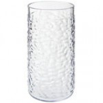 GET 3316-Y Waikiki 16 oz. Yellow Customizable SAN Plastic Hammered Tumbler - 72/Case
