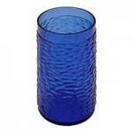 GET 3316-Y Waikiki 16 oz. Yellow Customizable SAN Plastic Hammered Tumbler - 72/Case