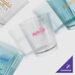 Cambro HT12CW135 Camwear® Huntington 12 oz. Clear Customizable Polycarbonate Short Tumbler - 36/Case