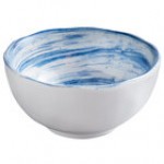 Elite Global Solutions D31R Van Gogh Navy 5 oz. Round Melamine Bowl - 6/Case