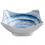 Elite Global Solutions D31R Van Gogh Navy 5 oz. Round Melamine Bowl - 6/Case