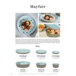 Dalebrook Mayfair from Global Tableware Collective 48 oz. Yellow Round Melamine Bowl - 6/Case Dalebrook Mayfair from Global Tableware Collective 48 oz. Yellow Round Melamine Bowl - 6/Case