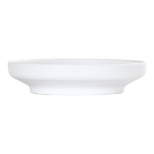 Cal-Mil Nova 19 oz. White Round Coupe Melamine Bowl / Plate - 6/Case