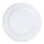 Cal-Mil Nova 19 oz. White Round Coupe Melamine Bowl / Plate - 6/Case Cal-Mil Nova 19 oz. White Round Coupe Melamine Bowl / Plate - 6/Case