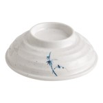 Acopa Biru Lid for 9 oz. Round Melamine Miso Bowl - 12/Case