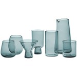 Acopa Pangea 15 oz. Blue Stemless Wine Glass - 12/Case