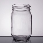 Libbey 92103 16 oz. Customizable Drinking Jar / Mason Jar - 12/Case
