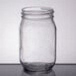 Libbey 92103 16 oz. Customizable Drinking Jar / Mason Jar - 12/Case