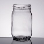 Libbey 92103 16 oz. Customizable Drinking Jar / Mason Jar - 12/Case