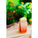 Libbey 92103 16 oz. Customizable Drinking Jar / Mason Jar - 12/Case