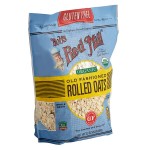 Bob's Red Mill 32 oz. Organic Gluten-Free Whole Grain Rolled Oats - 4/Case Bob's Red Mill 32 oz. Organic Gluten-Free Whole Grain Rolled Oats - 4/Case