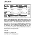 Southern Roots Vegan Carrot Naked Cake 5 lb. Southern Roots Vegan Carrot Naked Cake 5 lb.