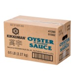 Kikkoman 5 lb Preservative Free Oyster Flavored Sauce - 6/Case Kikkoman 5 lb Preservative Free Oyster Flavored Sauce - 6/Case