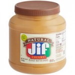 Jif 0.75 oz. Creamy Peanut Butter Portion Cup - 200/Case