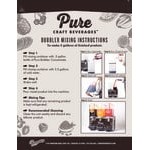 Pure Craft Beverages Pineapple Papaya 5:1 Beverage Concentrate 1/2 Gallon - 6/Case