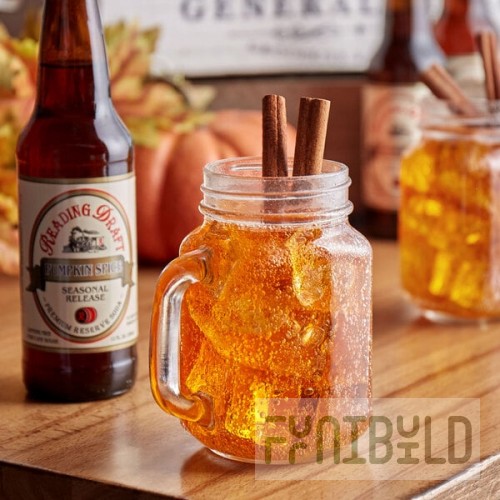 Reading Soda Works Pumpkin Spice Soda 12 fl. oz. - 12/Case