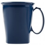 Cambro MDSHM8487 Harbor Collection 8 oz. Cranberry Insulated Mug - 48/Case