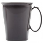 Cambro MDSHM8487 Harbor Collection 8 oz. Cranberry Insulated Mug - 48/Case